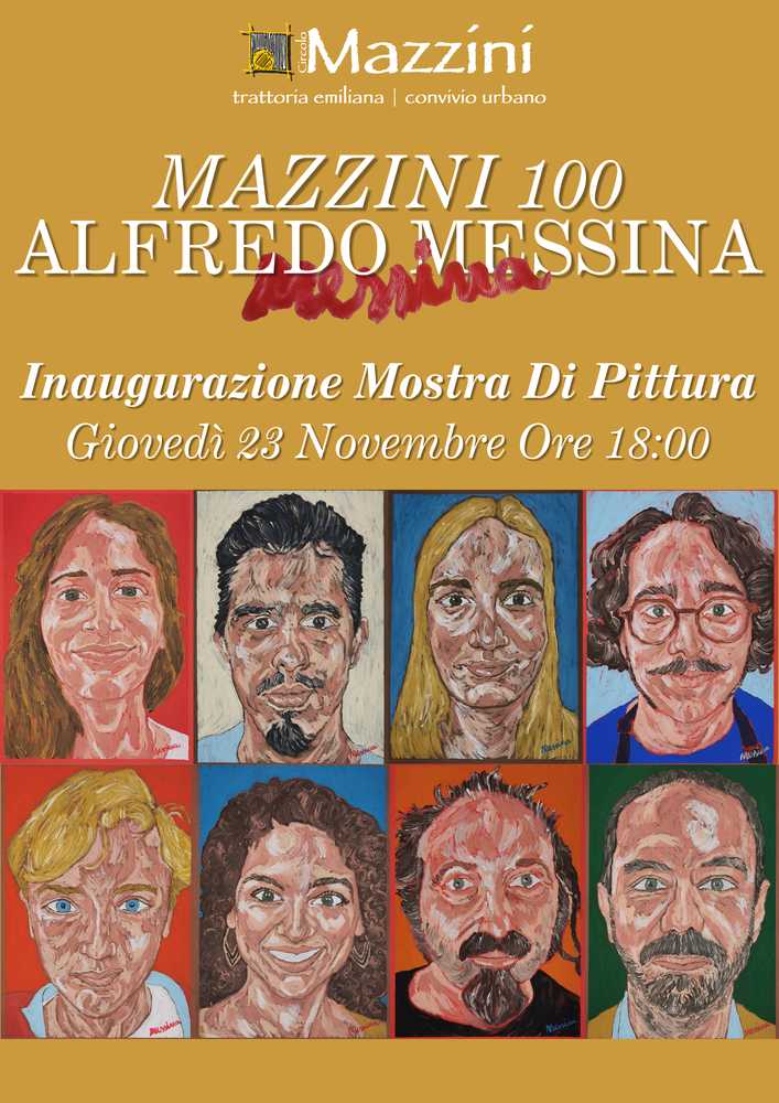 Mostra di pittura Circolo Mazzini Alfredo Messina