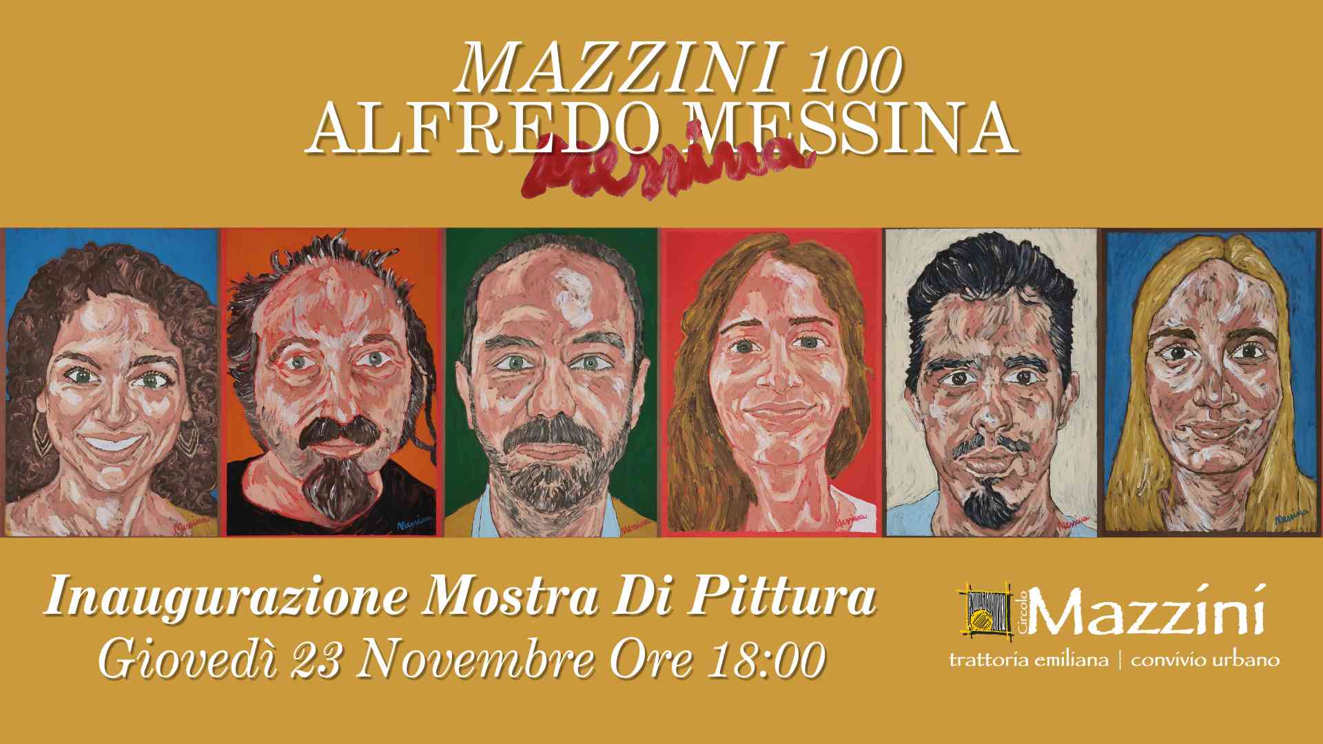 Mazzini 100 Mostra Pittura Circolo Mazzini Bologna